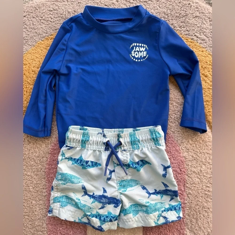 9 months matching swim BUNDLE 2 for $10 for toddler clothing